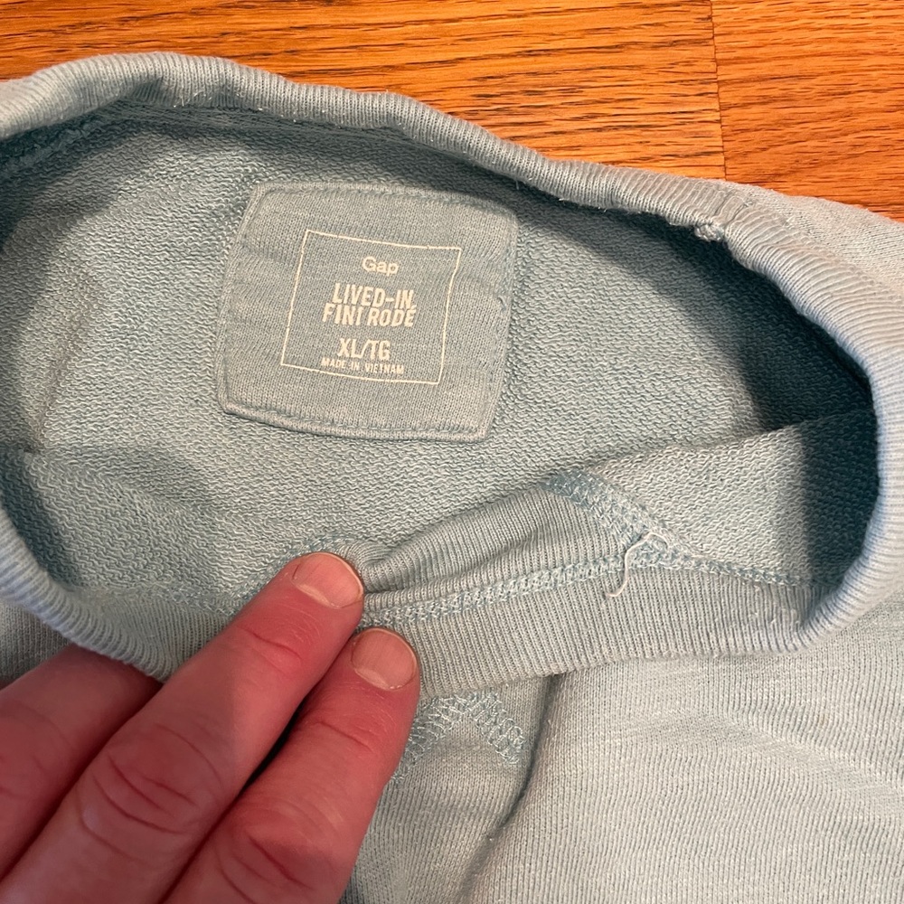 GAP Soft Blue Pullover